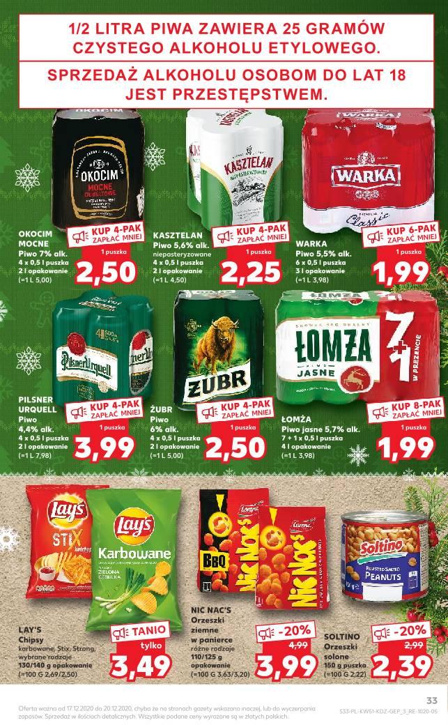 Gazetka promocyjna Kaufland do 20/12/2020 str.33