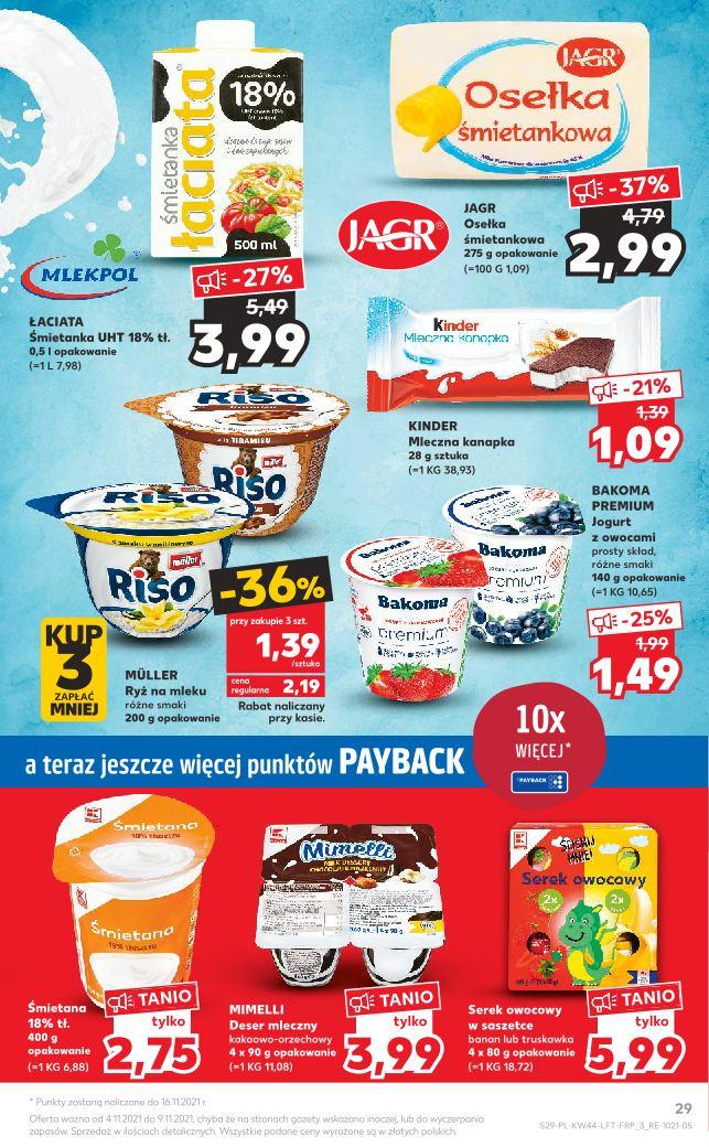 Gazetka promocyjna Kaufland do 09/11/2021 str.29