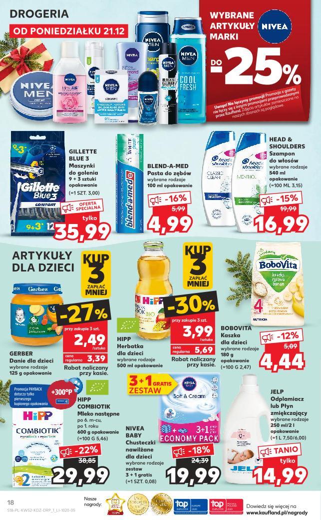 Gazetka promocyjna Kaufland do 24/12/2020 str.18