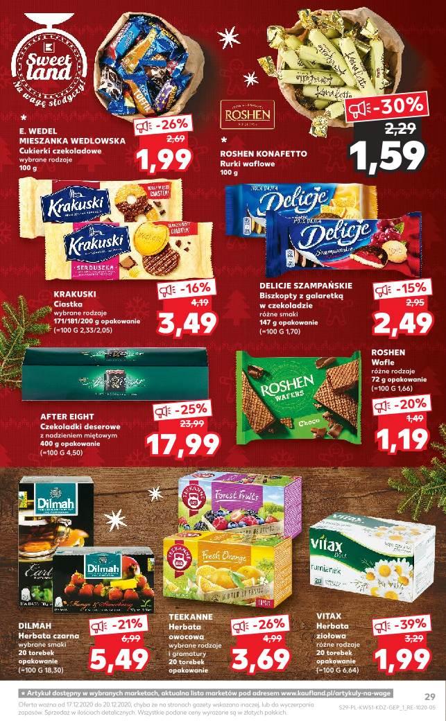 Gazetka promocyjna Kaufland do 20/12/2020 str.29