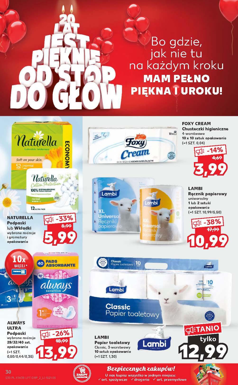 Gazetka promocyjna Kaufland do 29/09/2021 str.30