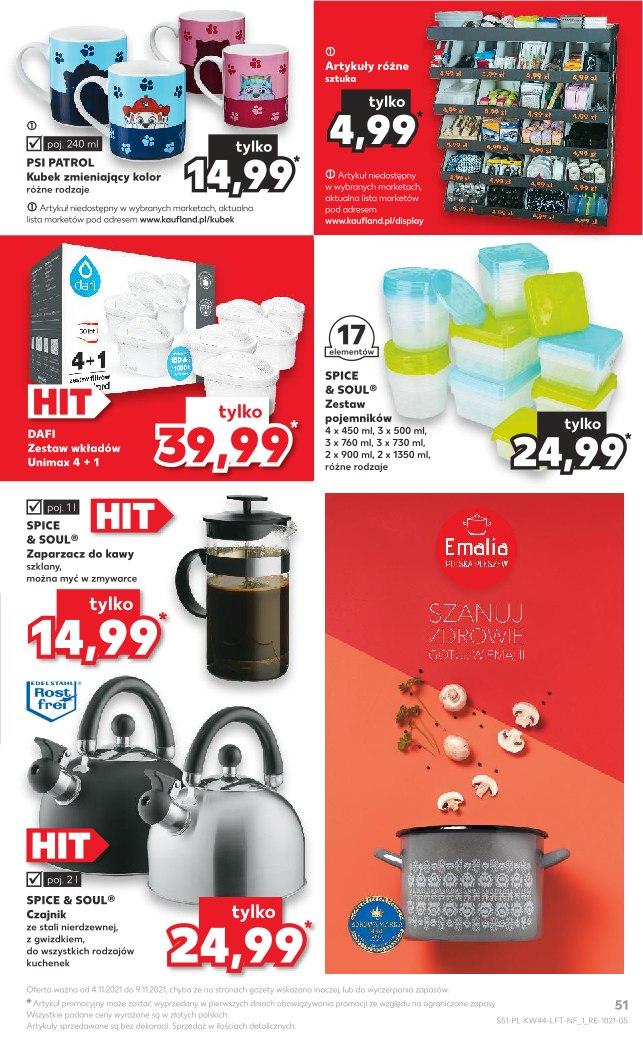 Gazetka promocyjna Kaufland do 09/11/2021 str.51