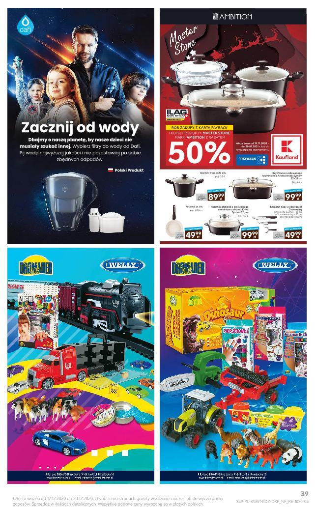 Gazetka promocyjna Kaufland do 20/12/2020 str.39