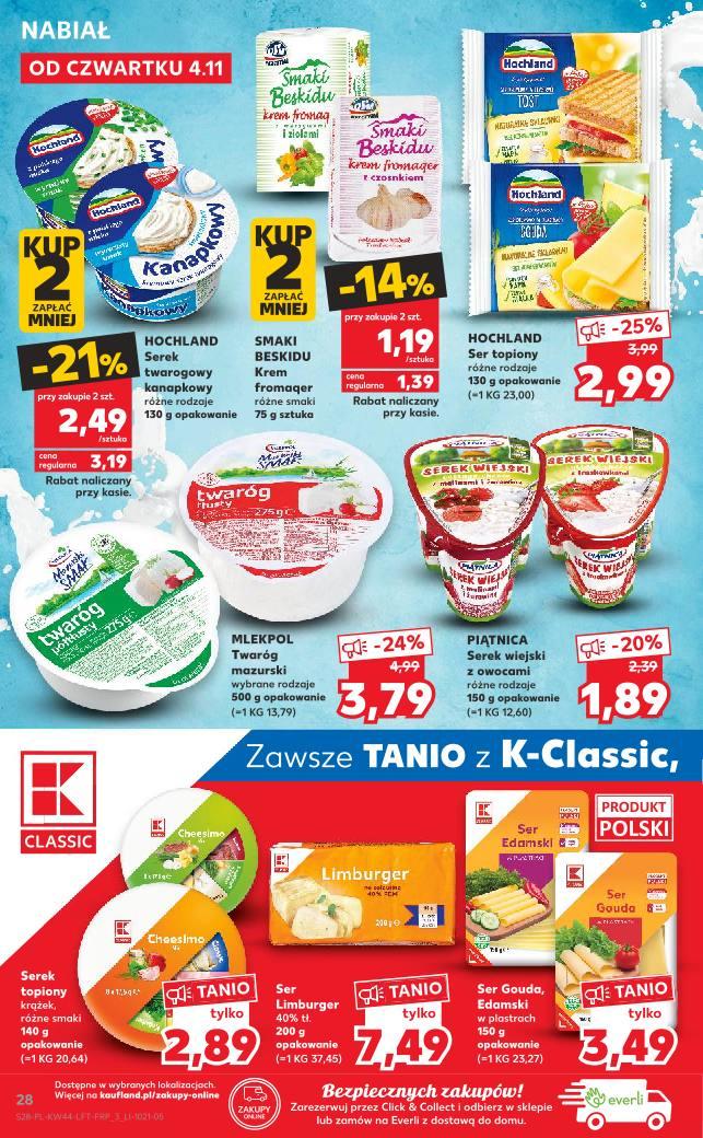 Gazetka promocyjna Kaufland do 09/11/2021 str.28