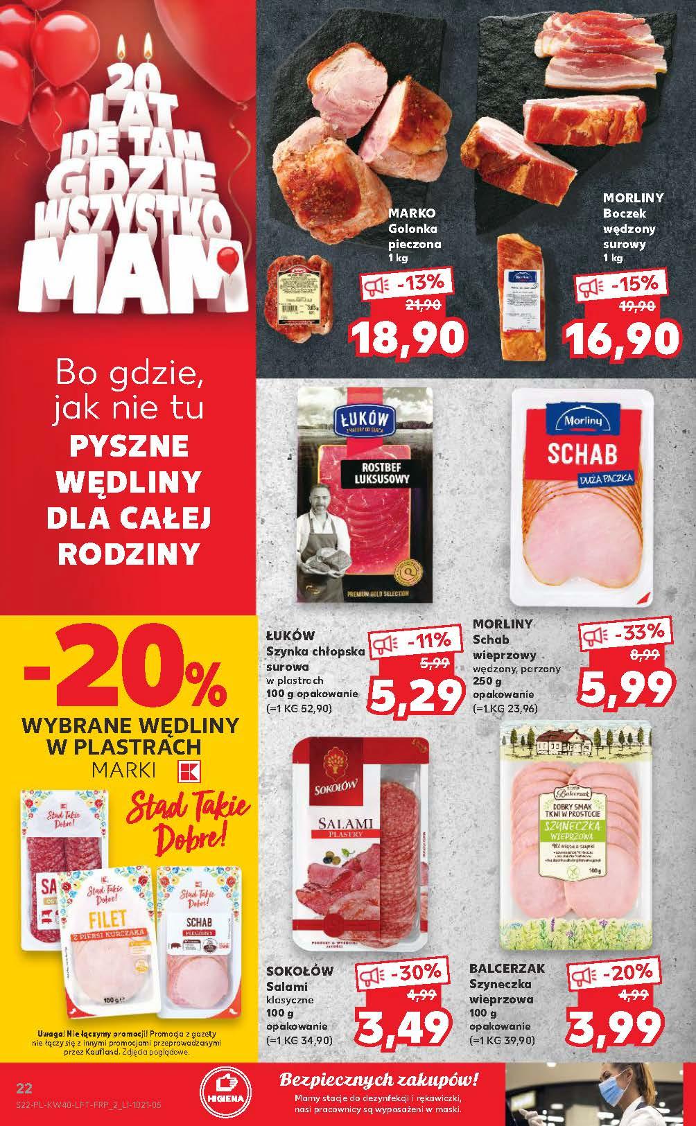 Gazetka promocyjna Kaufland do 13/10/2021 str.22