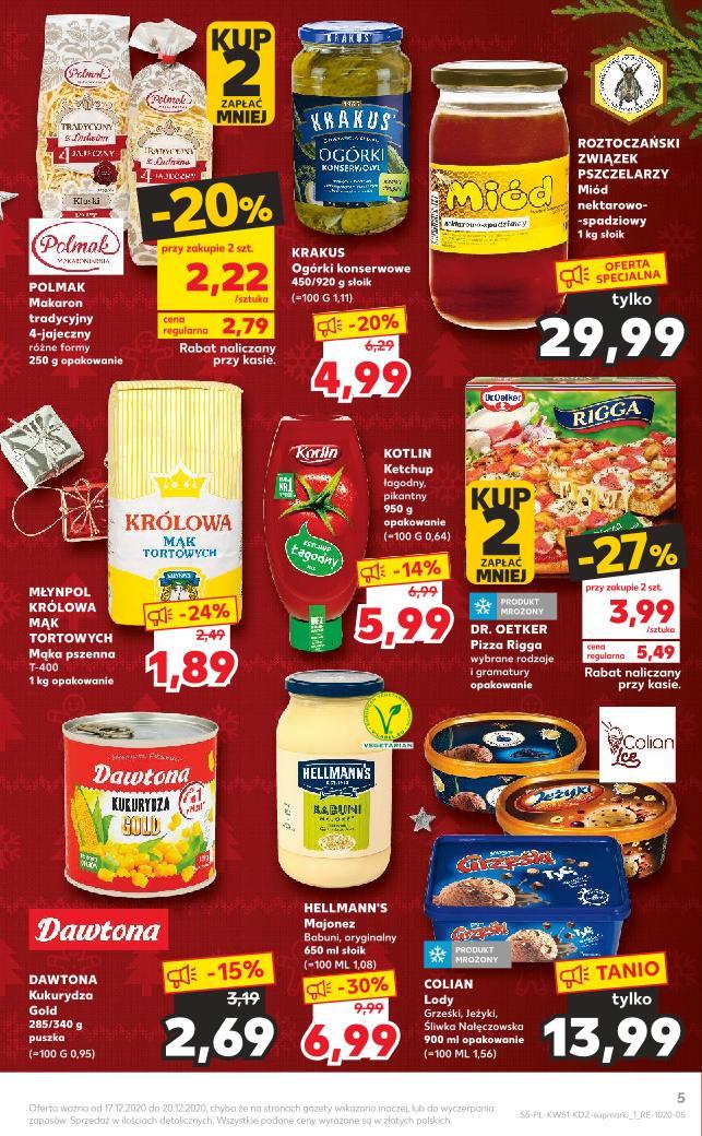 Gazetka promocyjna Kaufland do 20/12/2020 str.5