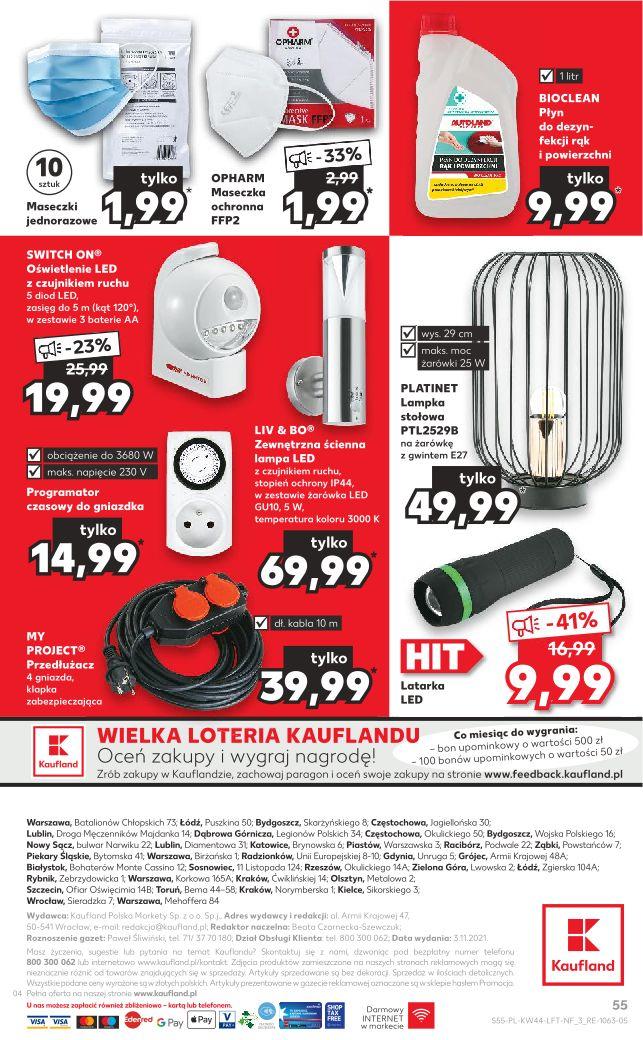 Gazetka promocyjna Kaufland do 09/11/2021 str.55