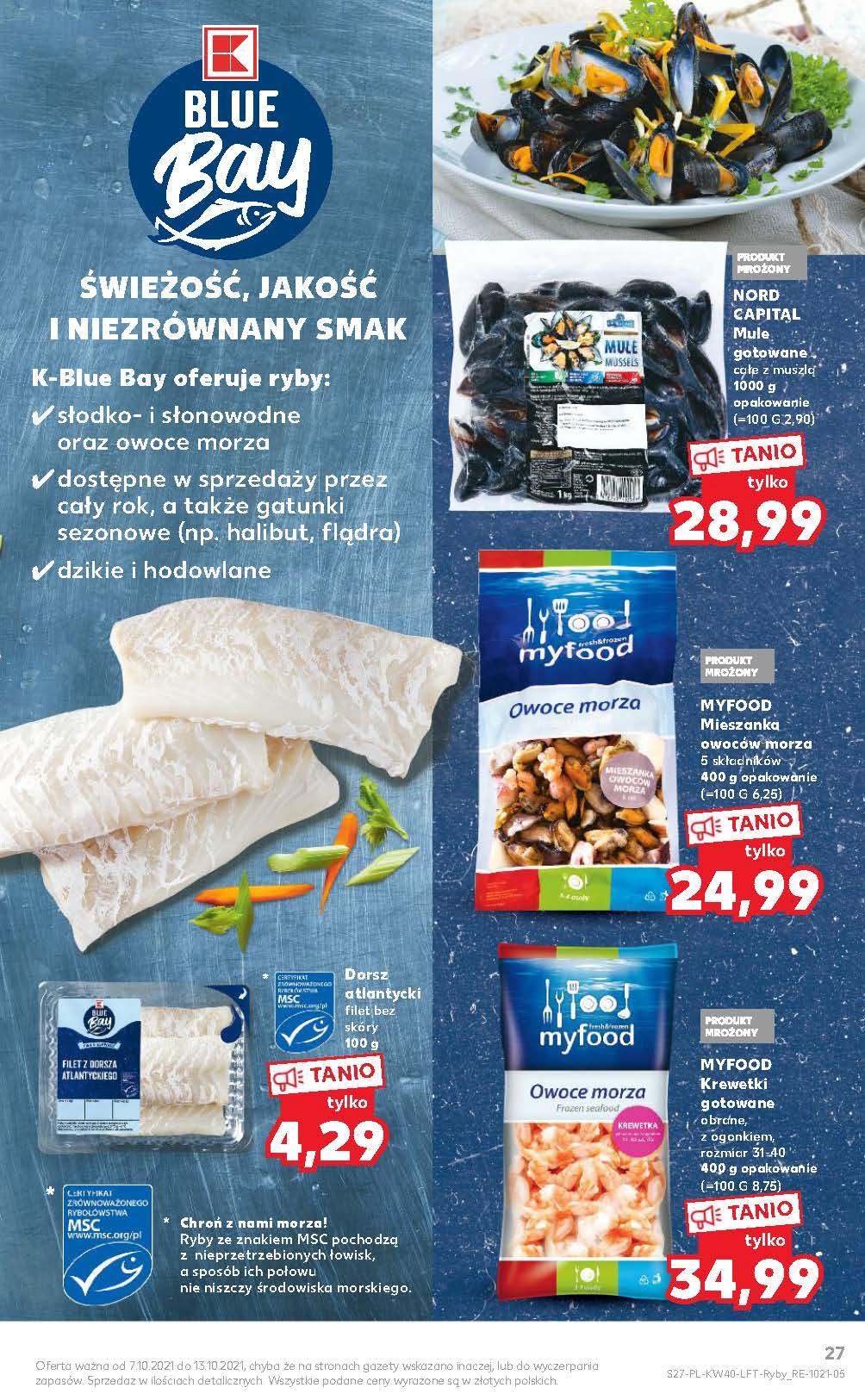 Gazetka promocyjna Kaufland do 13/10/2021 str.27