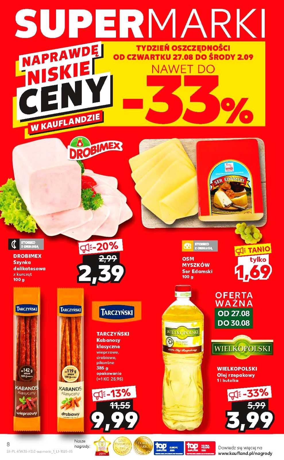 Gazetka promocyjna Kaufland do 02/09/2020 str.8