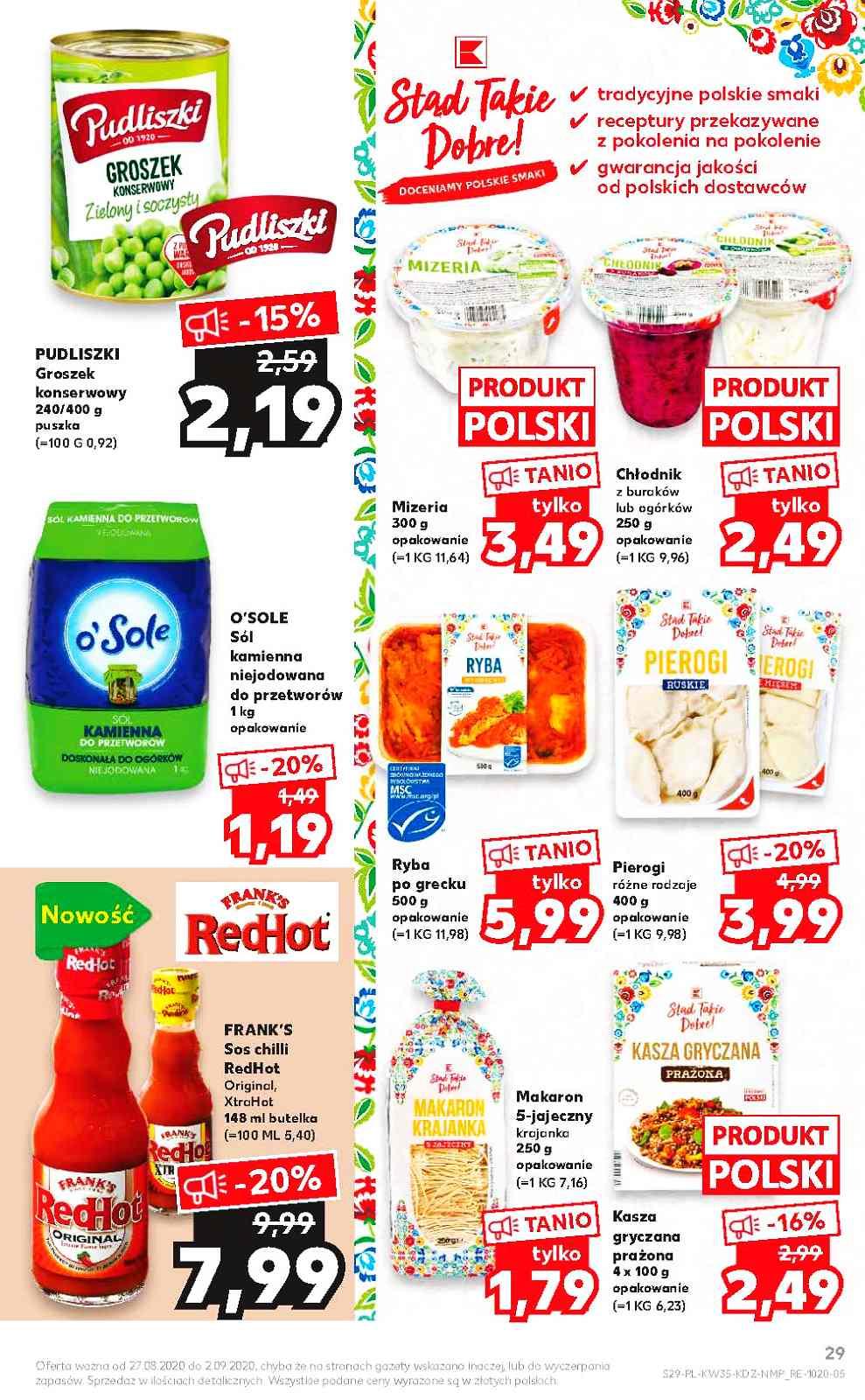 Gazetka promocyjna Kaufland do 02/09/2020 str.29