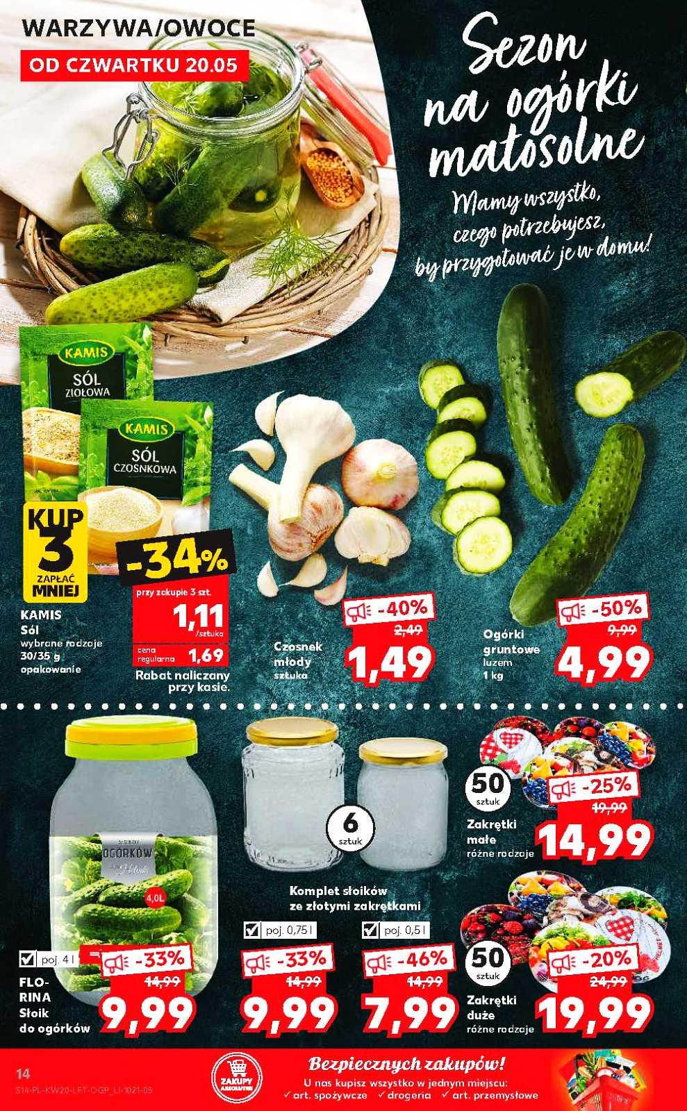 Gazetka promocyjna Kaufland do 26/05/2021 str.14