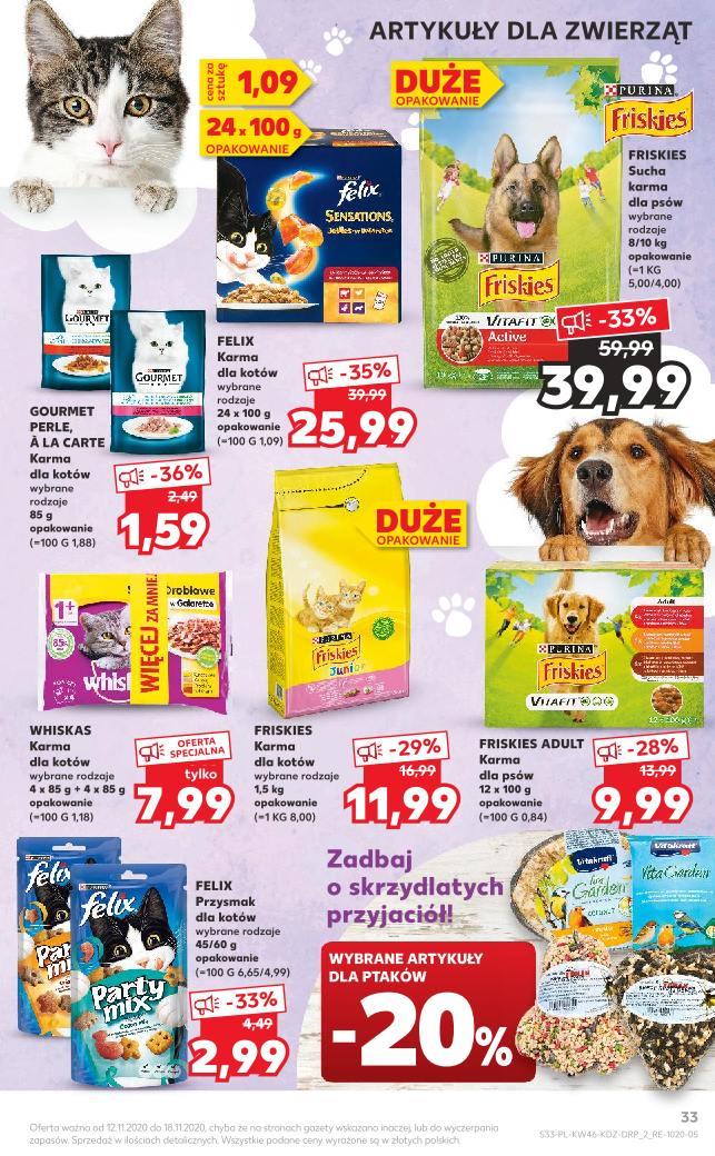 Gazetka promocyjna Kaufland do 18/11/2020 str.33