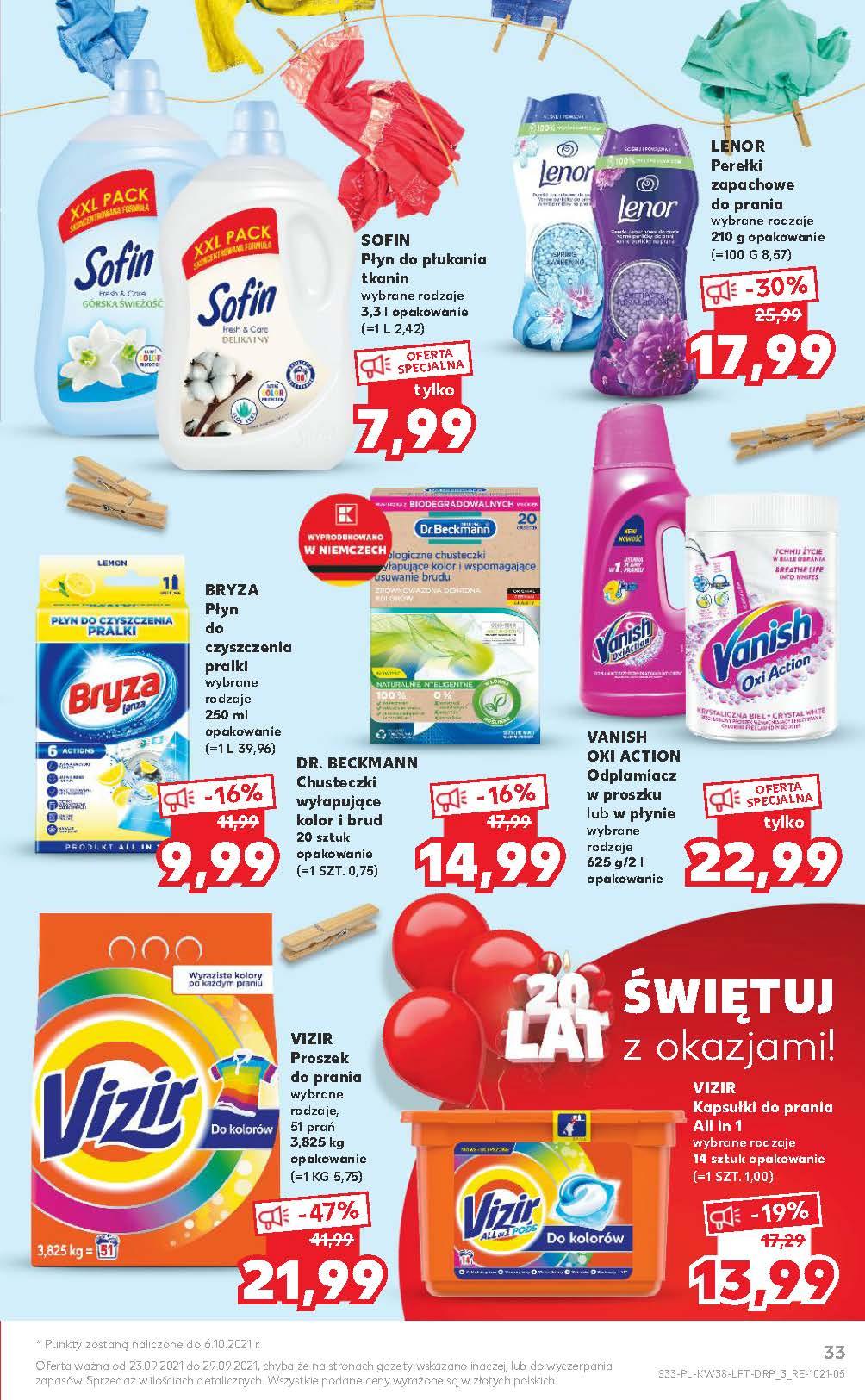 Gazetka promocyjna Kaufland do 29/09/2021 str.33