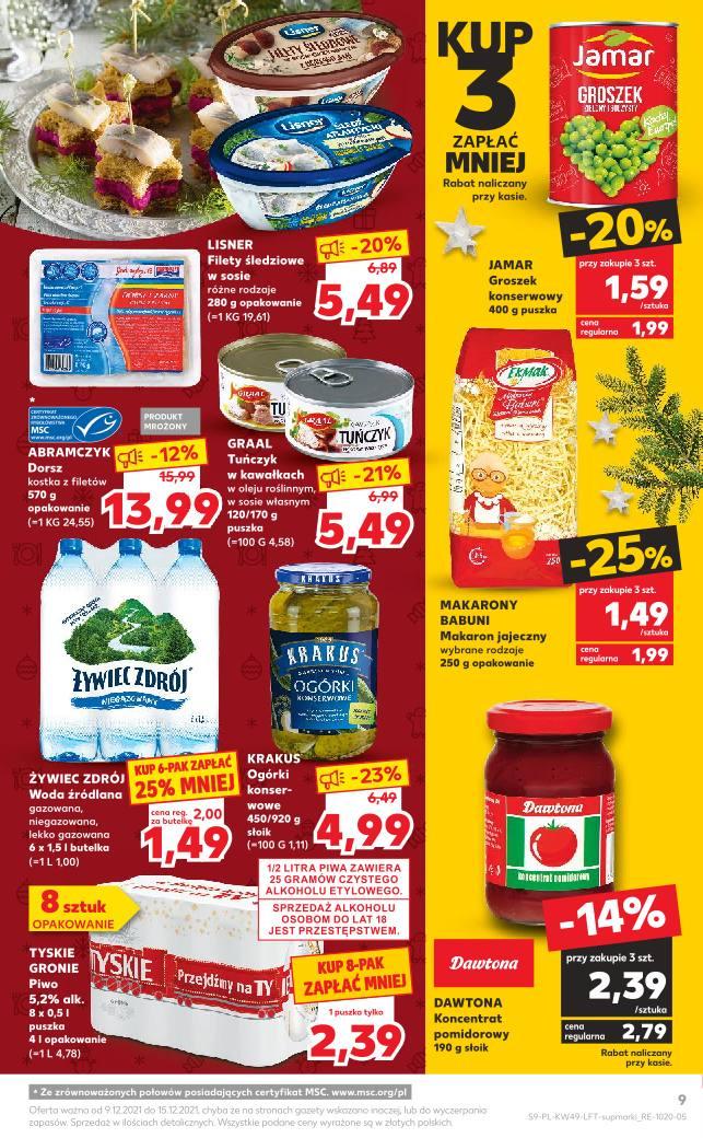 Gazetka promocyjna Kaufland do 15/12/2021 str.9