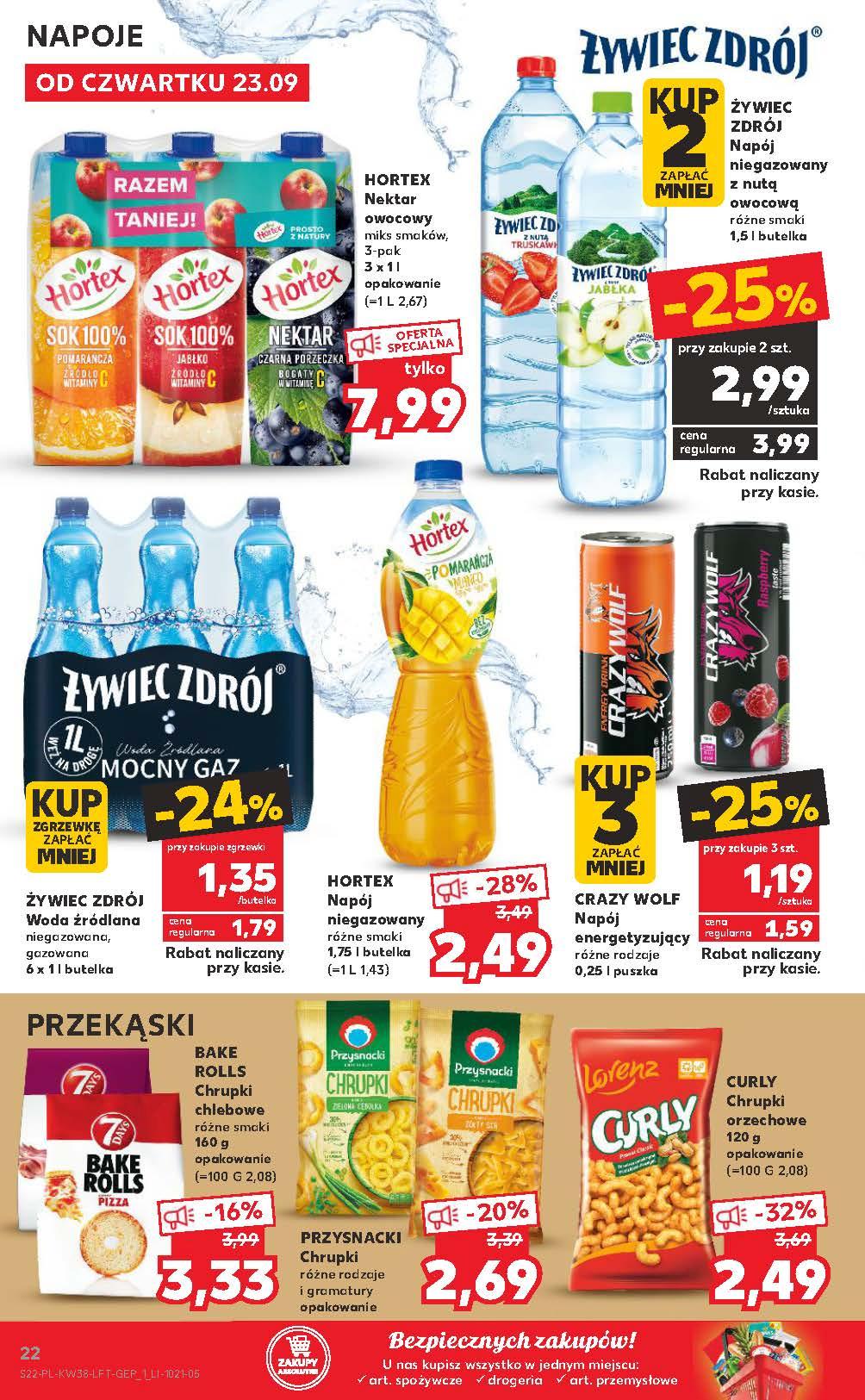 Gazetka promocyjna Kaufland do 29/09/2021 str.22