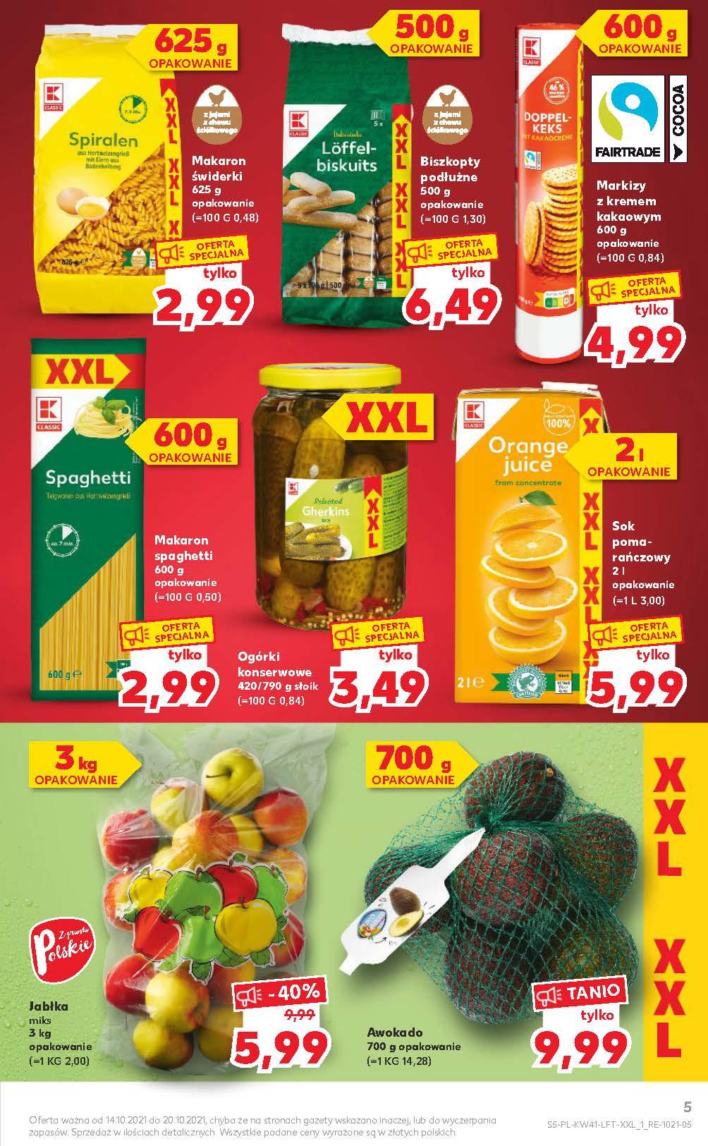 Gazetka promocyjna Kaufland do 20/10/2021 str.5