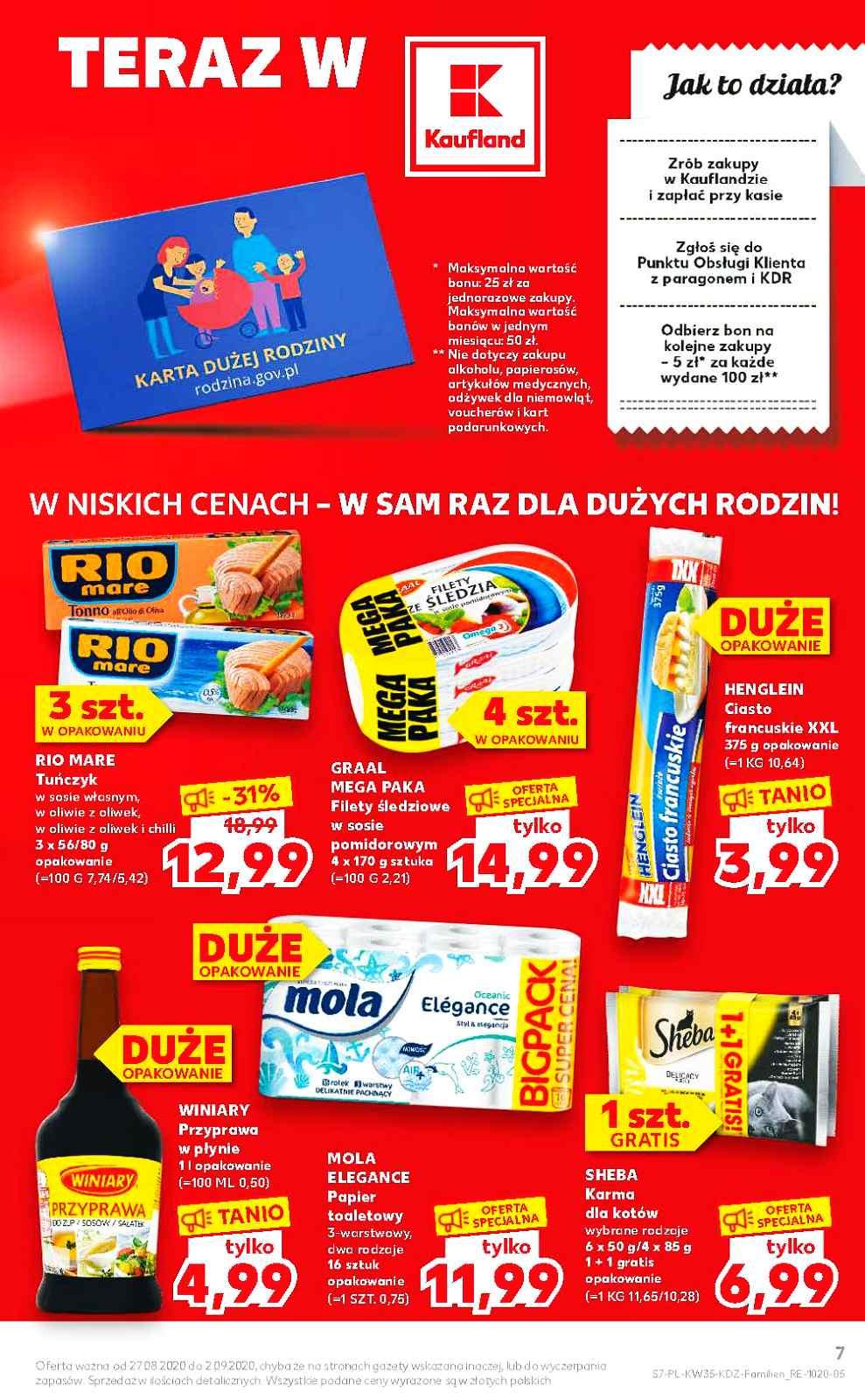 Gazetka promocyjna Kaufland do 02/09/2020 str.7