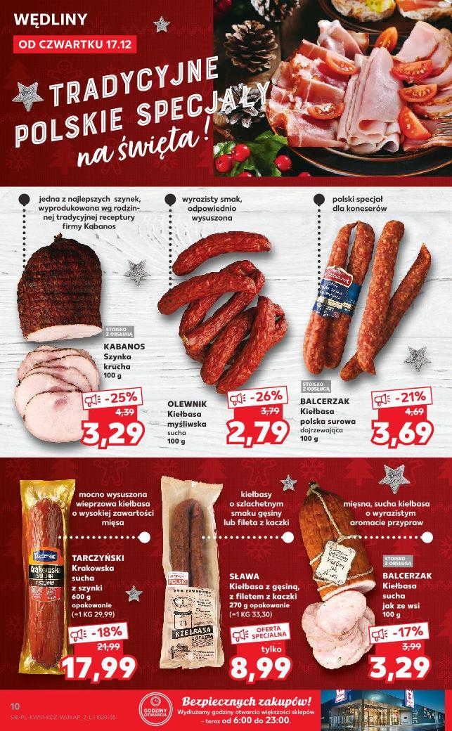 Gazetka promocyjna Kaufland do 20/12/2020 str.10