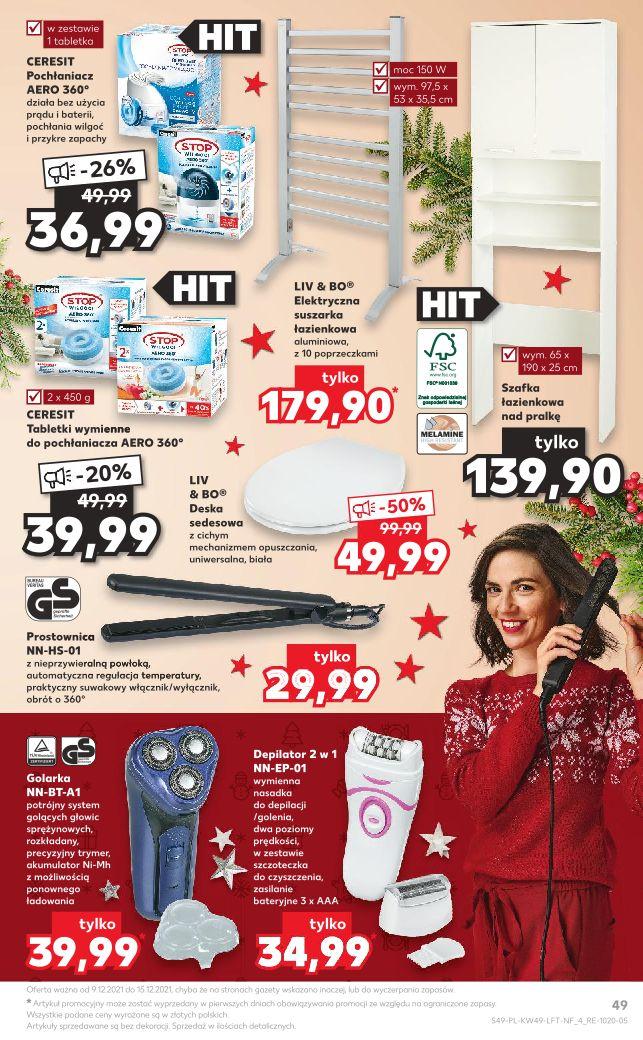 Gazetka promocyjna Kaufland do 15/12/2021 str.49