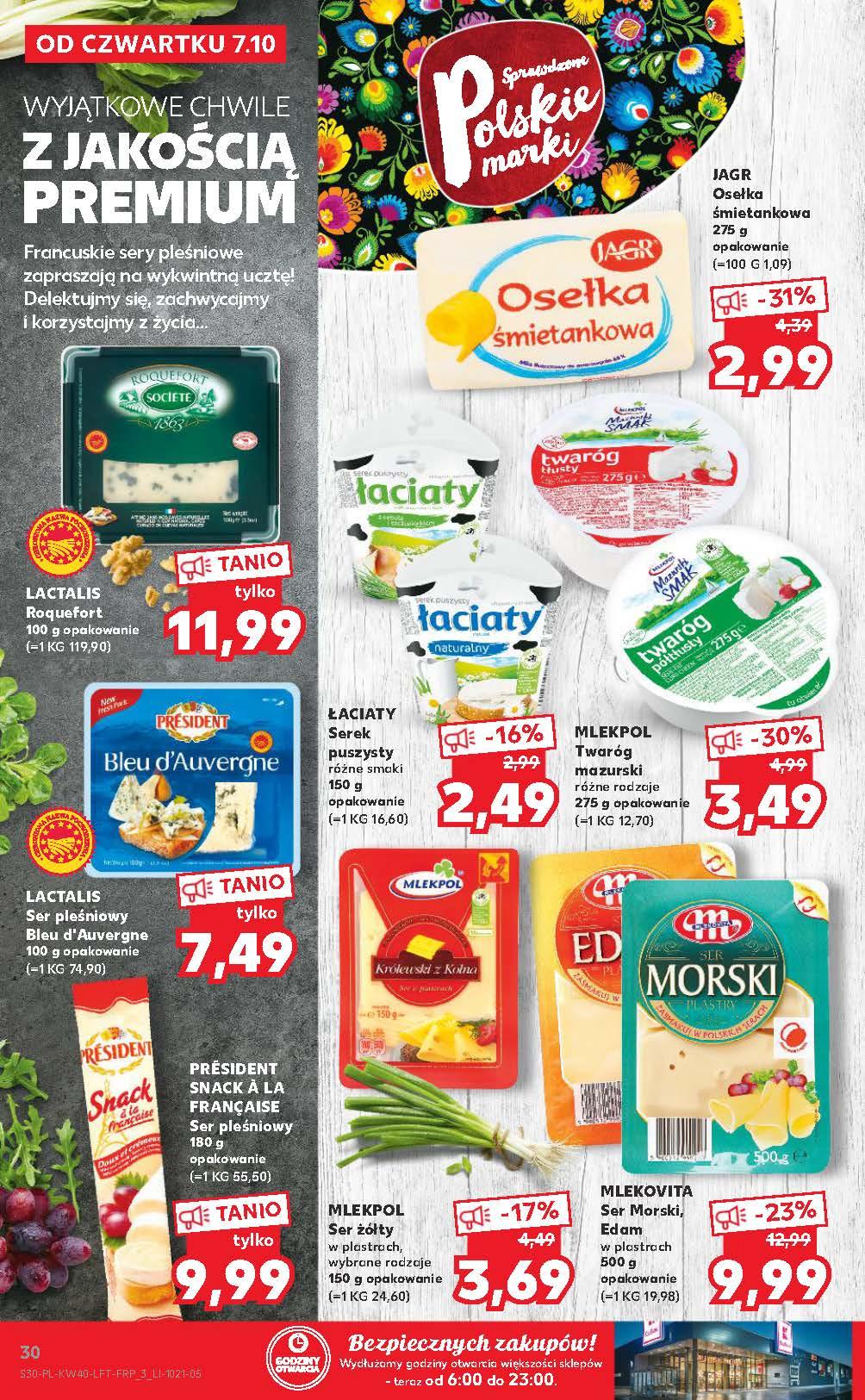 Gazetka promocyjna Kaufland do 13/10/2021 str.30