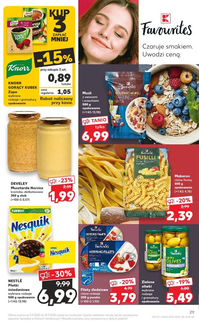 Gazetka promocyjna Kaufland do 10/11/2020 str.29