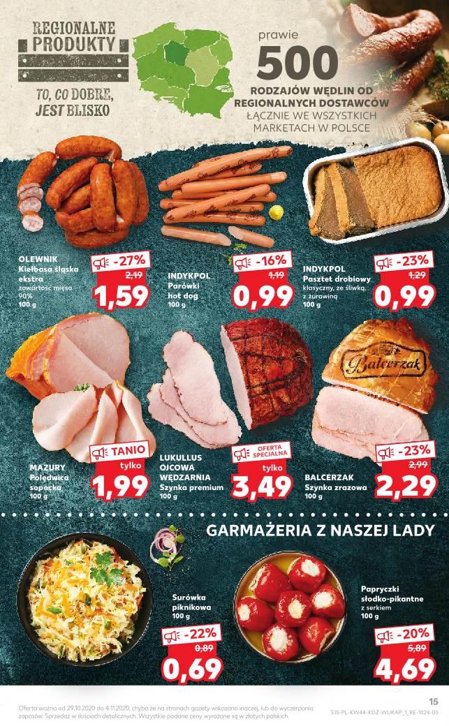 Gazetka promocyjna Kaufland do 04/11/2020 str.15