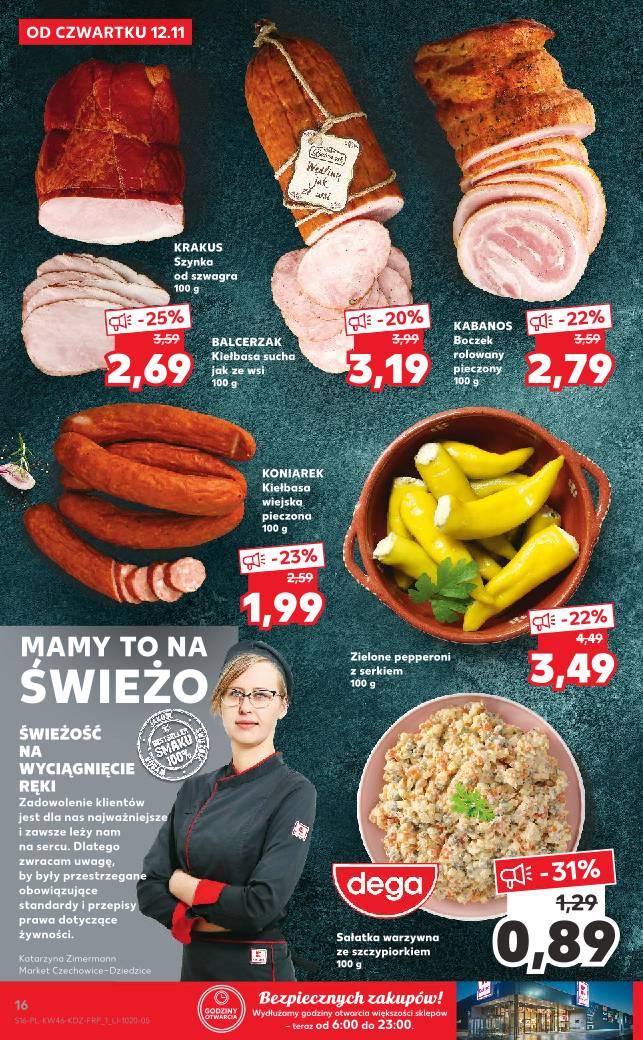 Gazetka promocyjna Kaufland do 18/11/2020 str.16