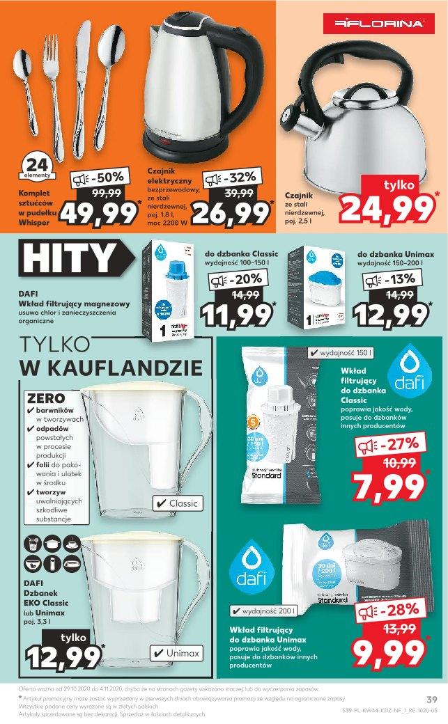 Gazetka promocyjna Kaufland do 04/11/2020 str.39