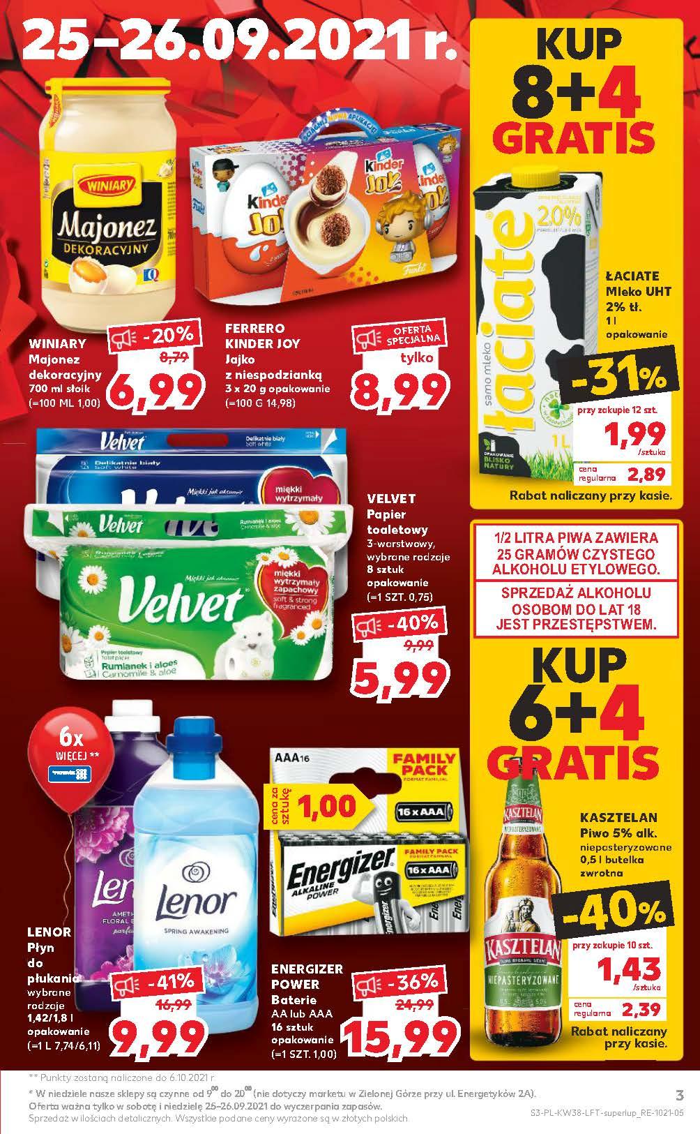 Gazetka promocyjna Kaufland do 29/09/2021 str.3