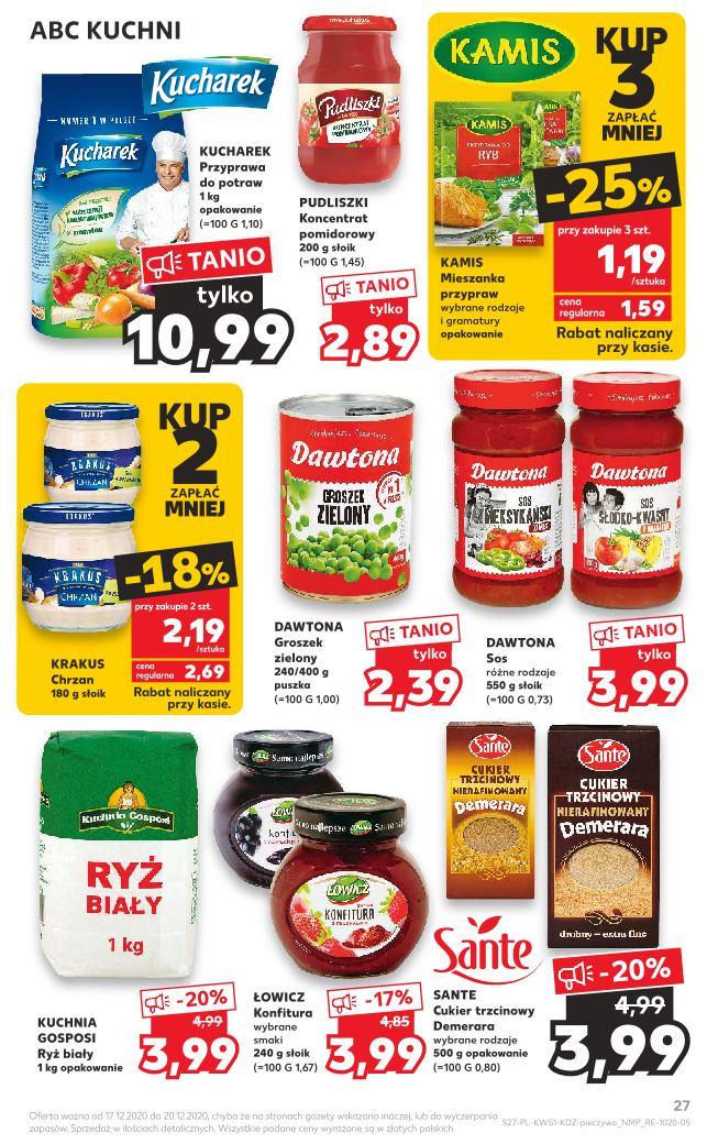 Gazetka promocyjna Kaufland do 20/12/2020 str.27