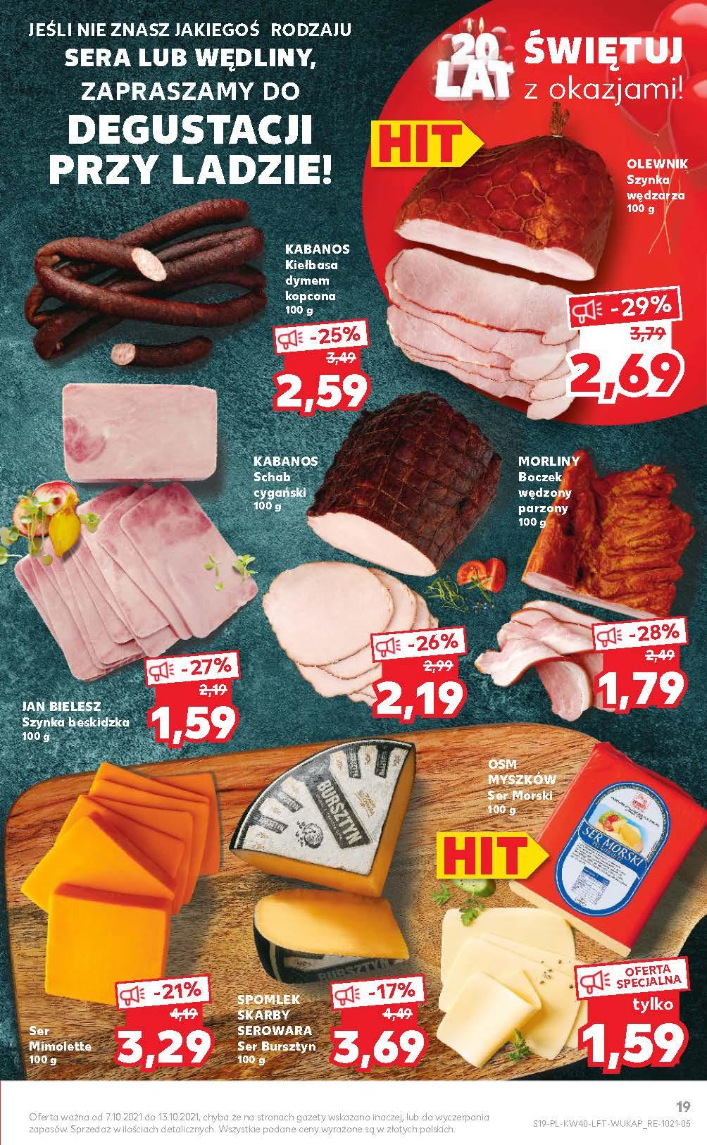 Gazetka promocyjna Kaufland do 13/10/2021 str.19