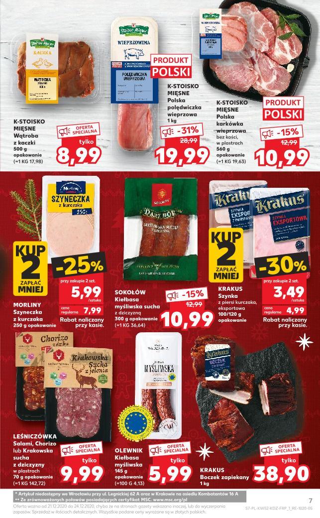 Gazetka promocyjna Kaufland do 24/12/2020 str.7