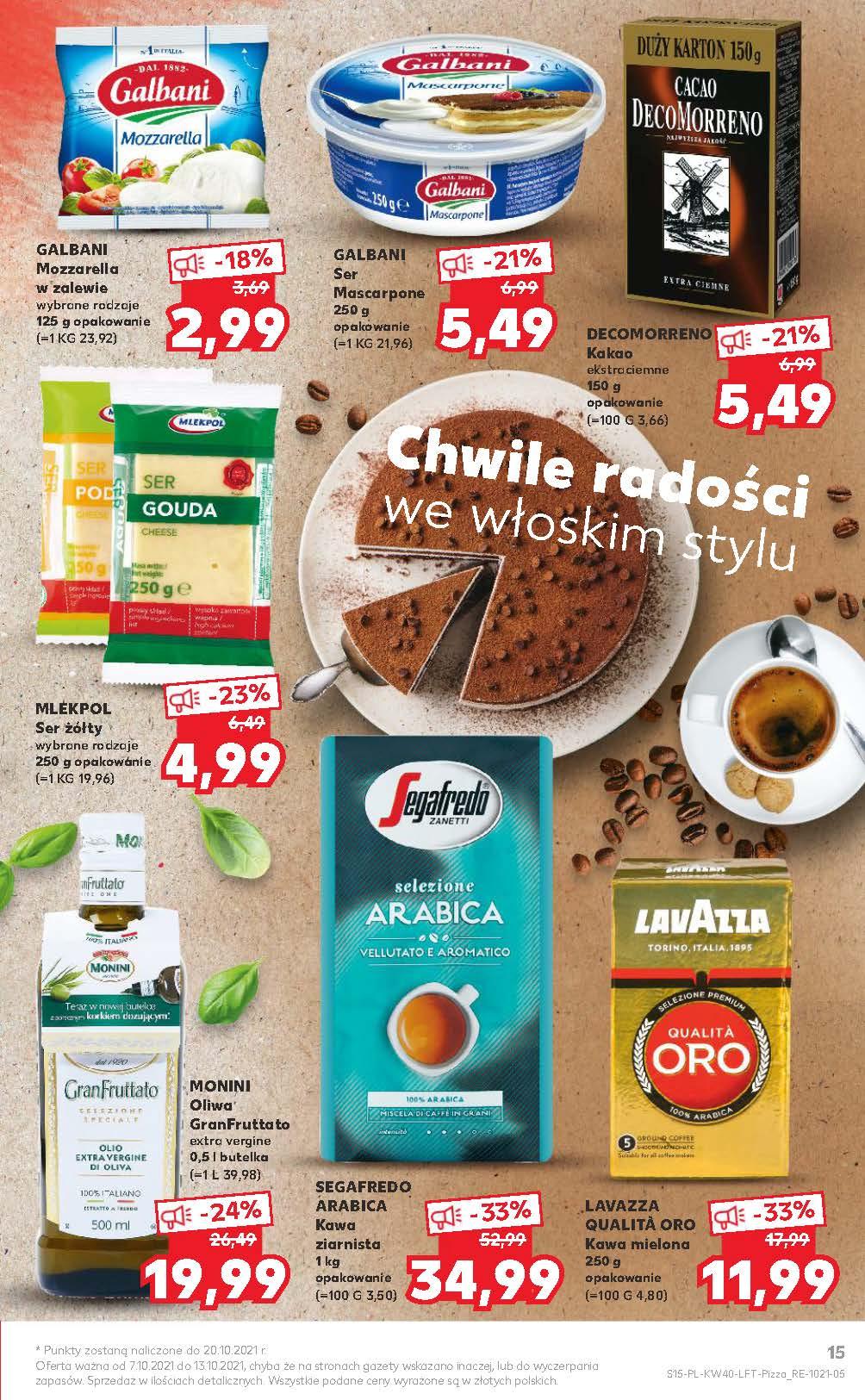 Gazetka promocyjna Kaufland do 13/10/2021 str.15