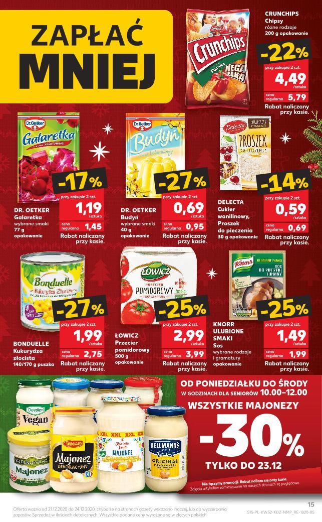 Gazetka promocyjna Kaufland do 24/12/2020 str.15