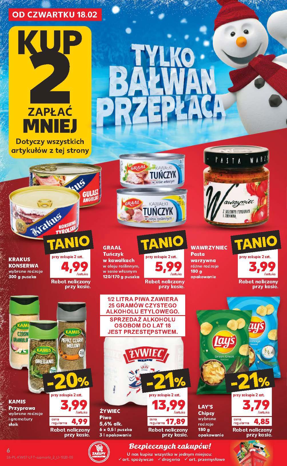 Gazetka promocyjna Kaufland do 24/02/2021 str.6