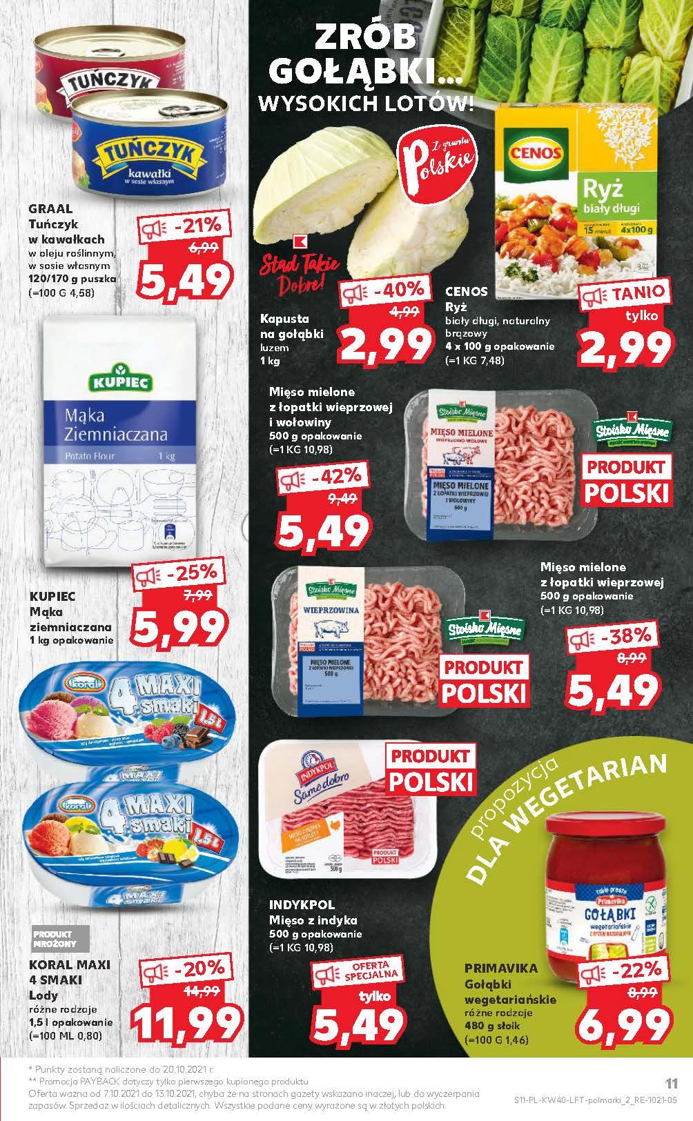 Gazetka promocyjna Kaufland do 13/10/2021 str.11