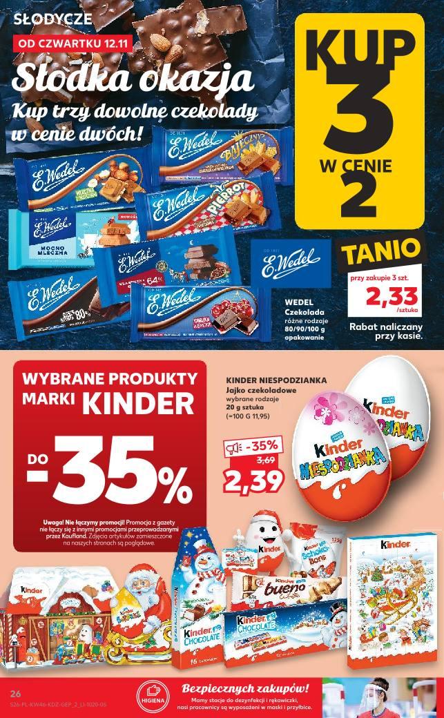 Gazetka promocyjna Kaufland do 18/11/2020 str.26