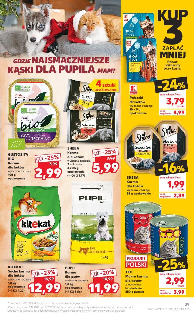 Gazetka promocyjna Kaufland do 15/12/2021 str.39