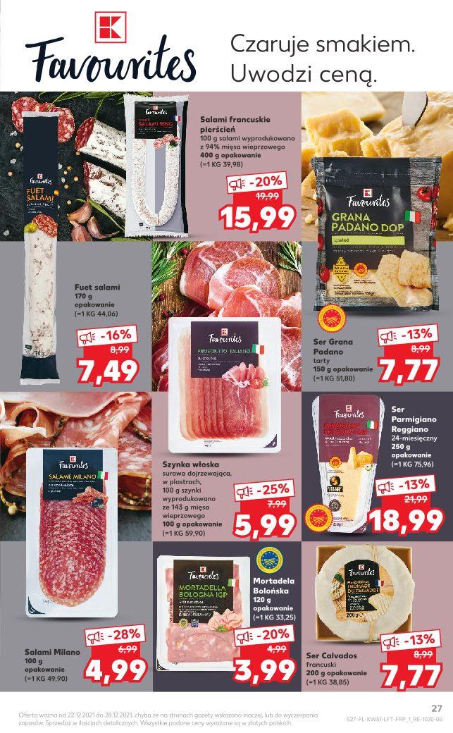 Gazetka promocyjna Kaufland do 28/12/2021 str.21