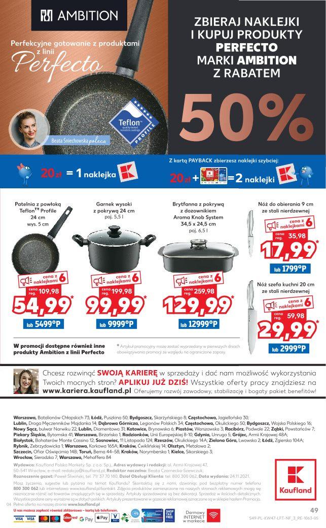 Gazetka promocyjna Kaufland do 01/12/2021 str.43