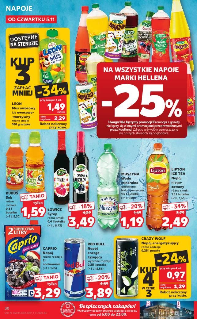 Gazetka promocyjna Kaufland do 10/11/2020 str.30