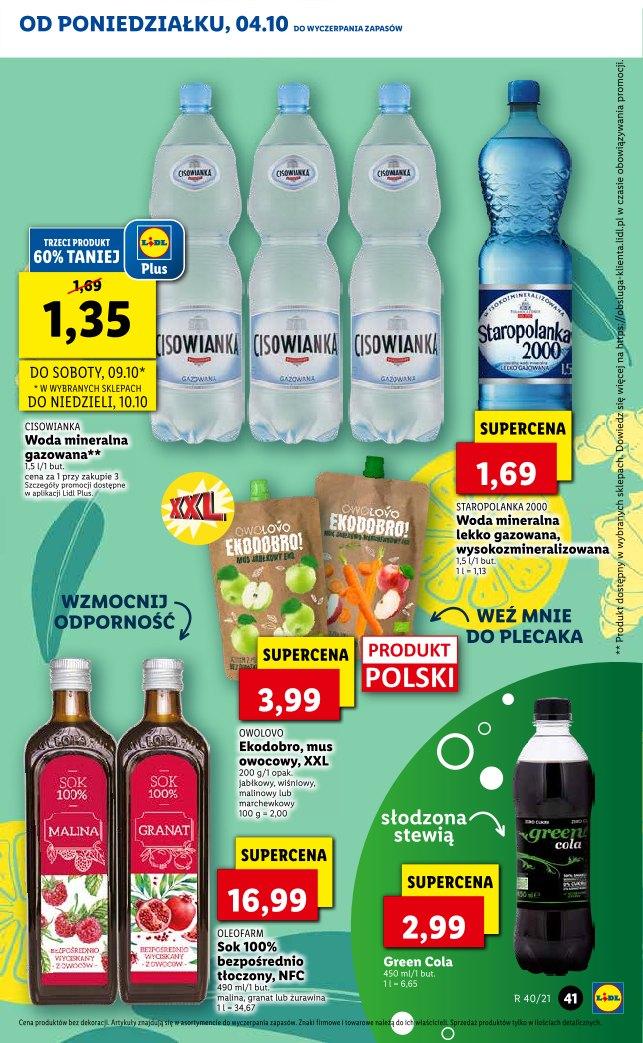 Gazetka promocyjna Lidl do 06/10/2021 str.41