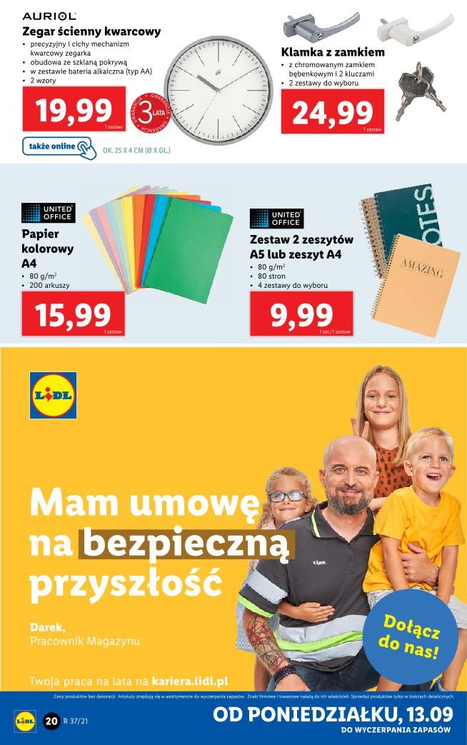 Gazetka promocyjna Lidl do 18/09/2021 str.20