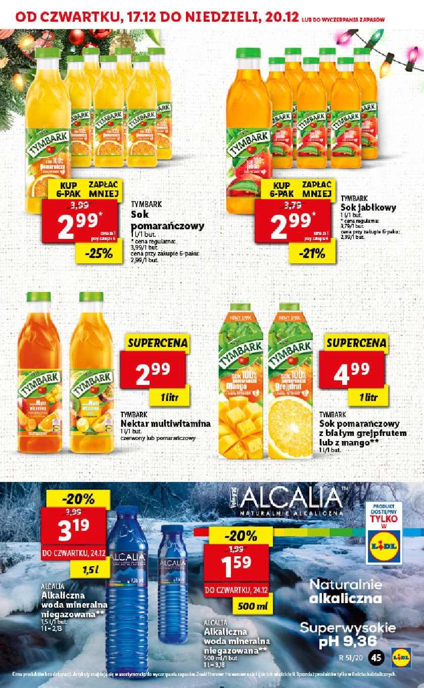 Gazetka promocyjna Lidl do 20/12/2020 str.45