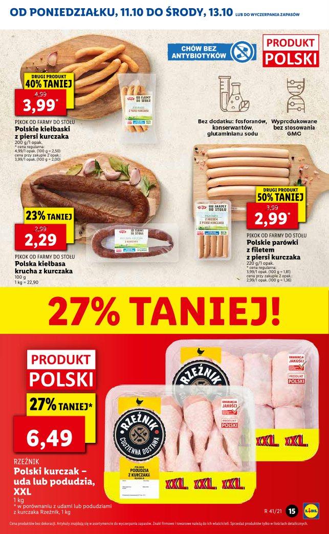 Gazetka promocyjna Lidl do 13/10/2021 str.15