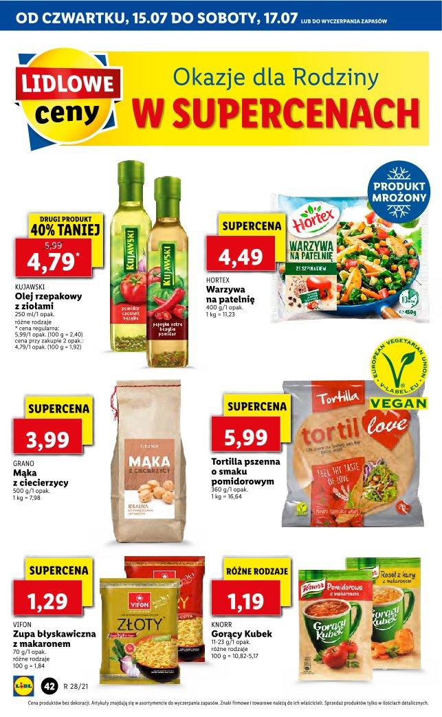 Gazetka promocyjna Lidl do 17/07/2021 str.42