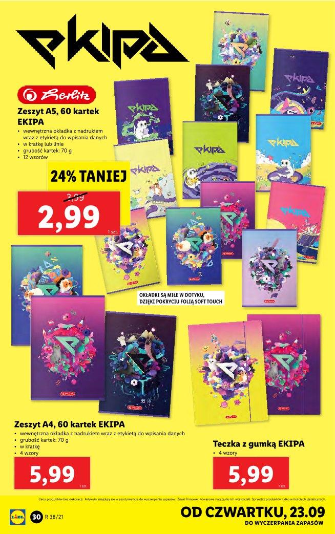 Gazetka promocyjna Lidl do 25/09/2021 str.30