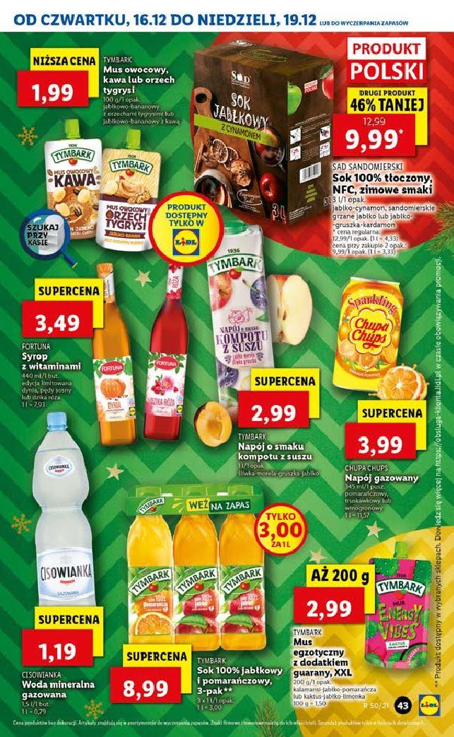 Gazetka promocyjna Lidl do 19/12/2021 str.43