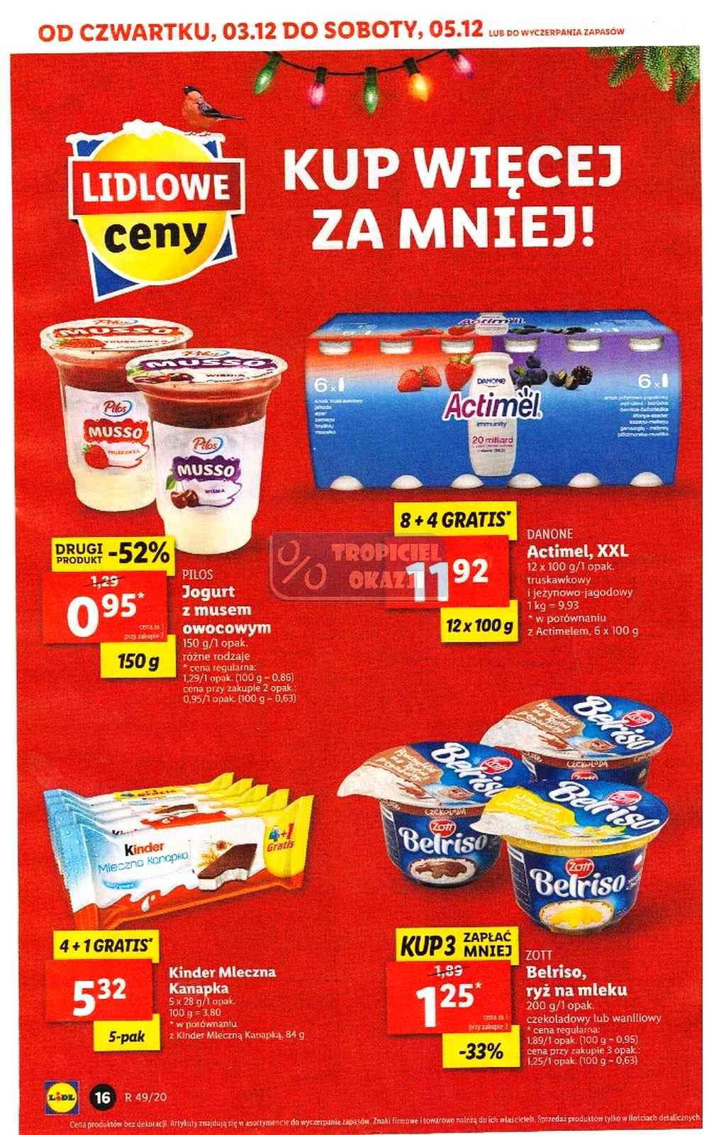 Gazetka promocyjna Lidl do 06/12/2020 str.16