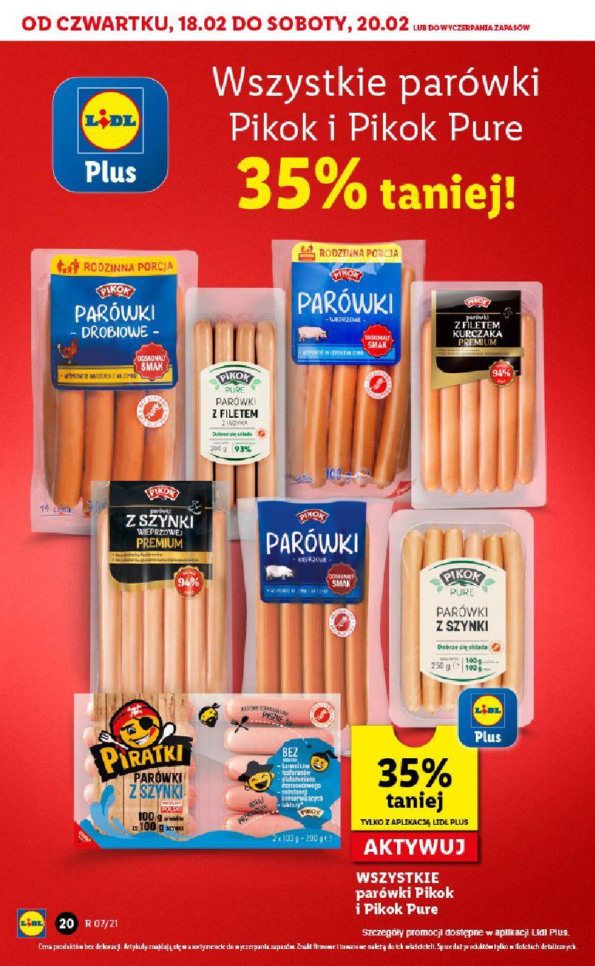 Gazetka promocyjna Lidl do 20/02/2021 str.20